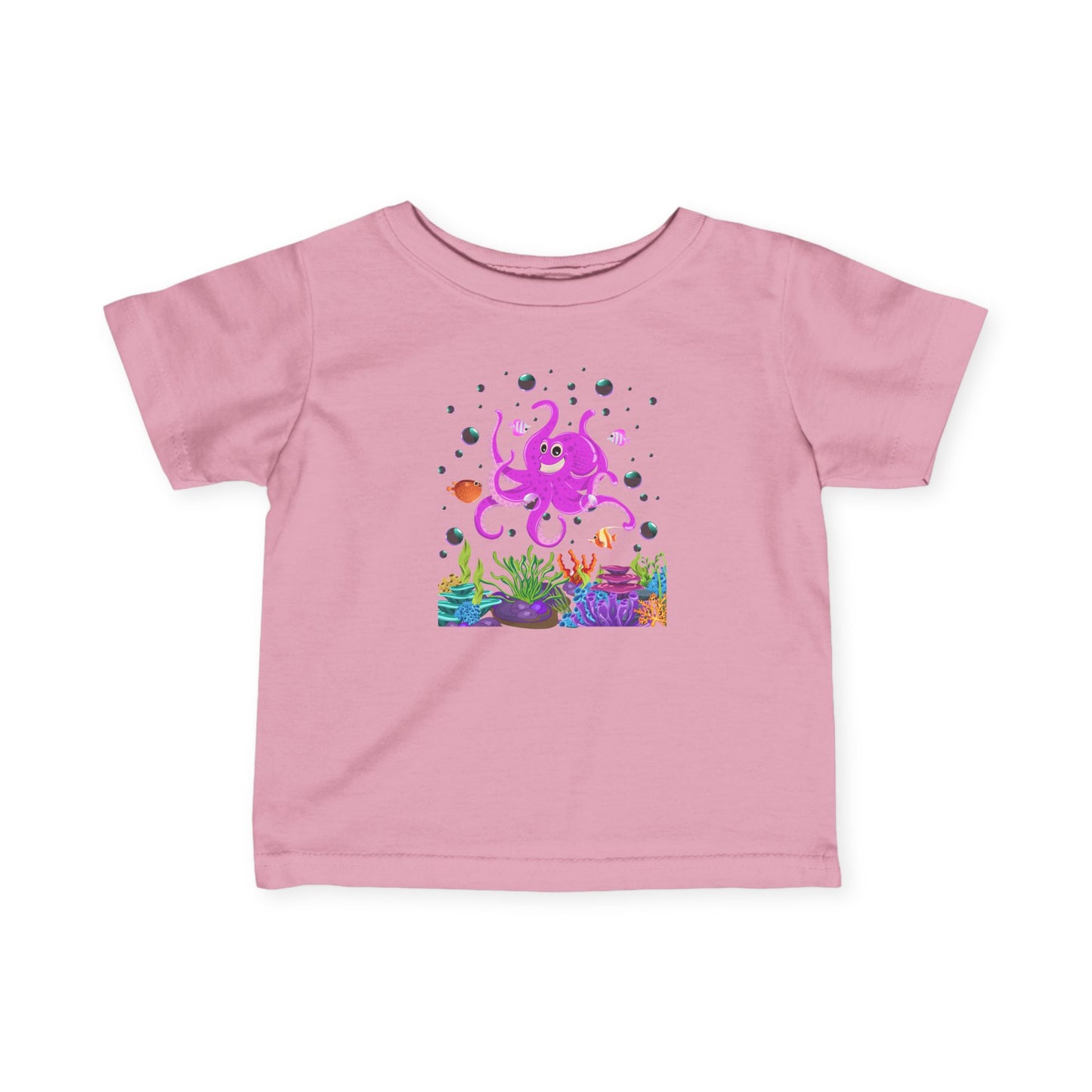 Infant Tee Whimsical Jellyfish Cute Sea Life Design for Babies