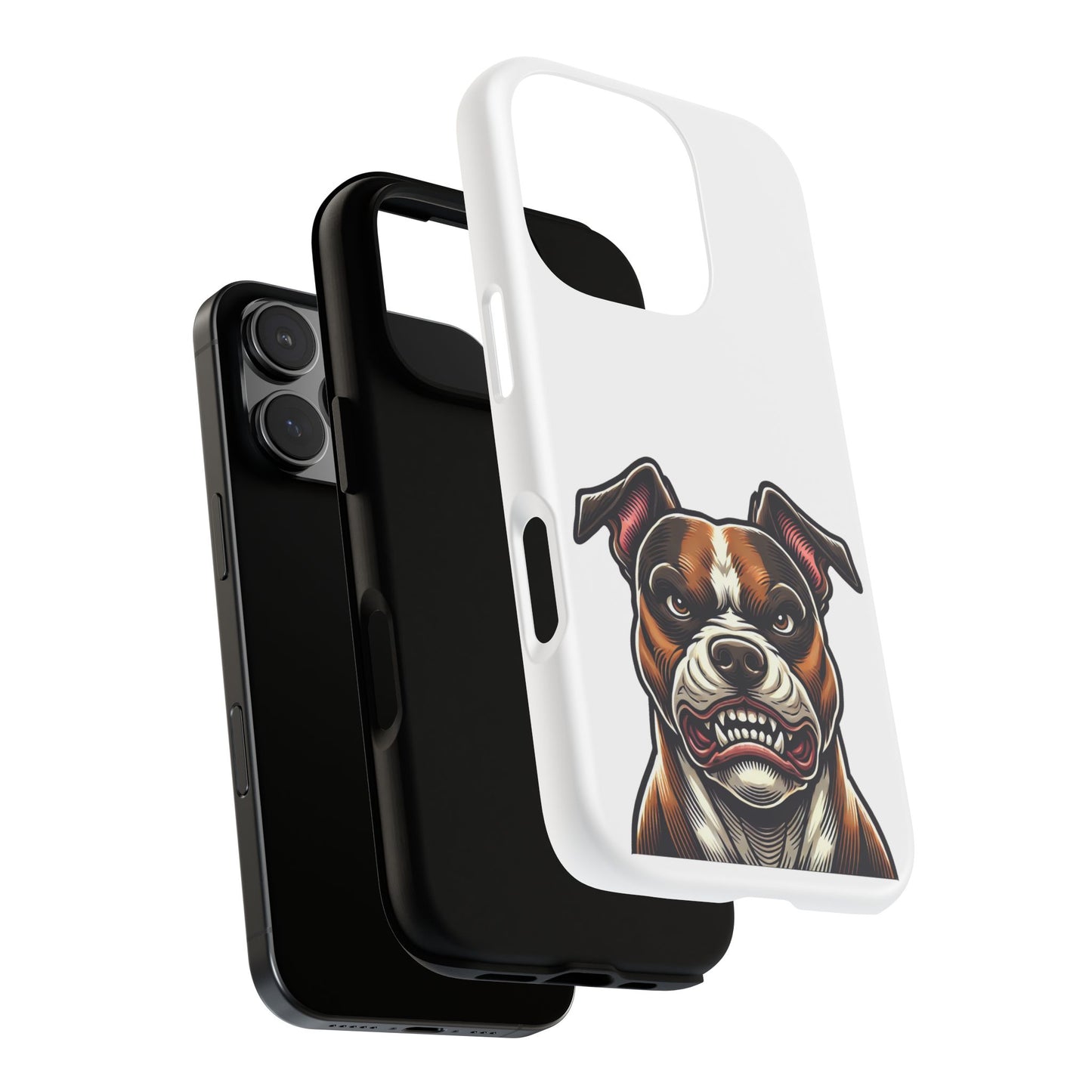 Tough Cases: Pit Bull Design Phone Case for Animal Lovers