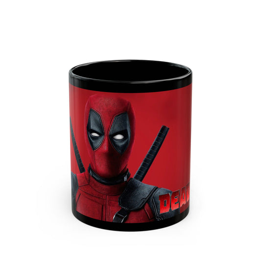 Deadpool Black Comic Fans & Superhero Lovers Coffee Mug  11oz