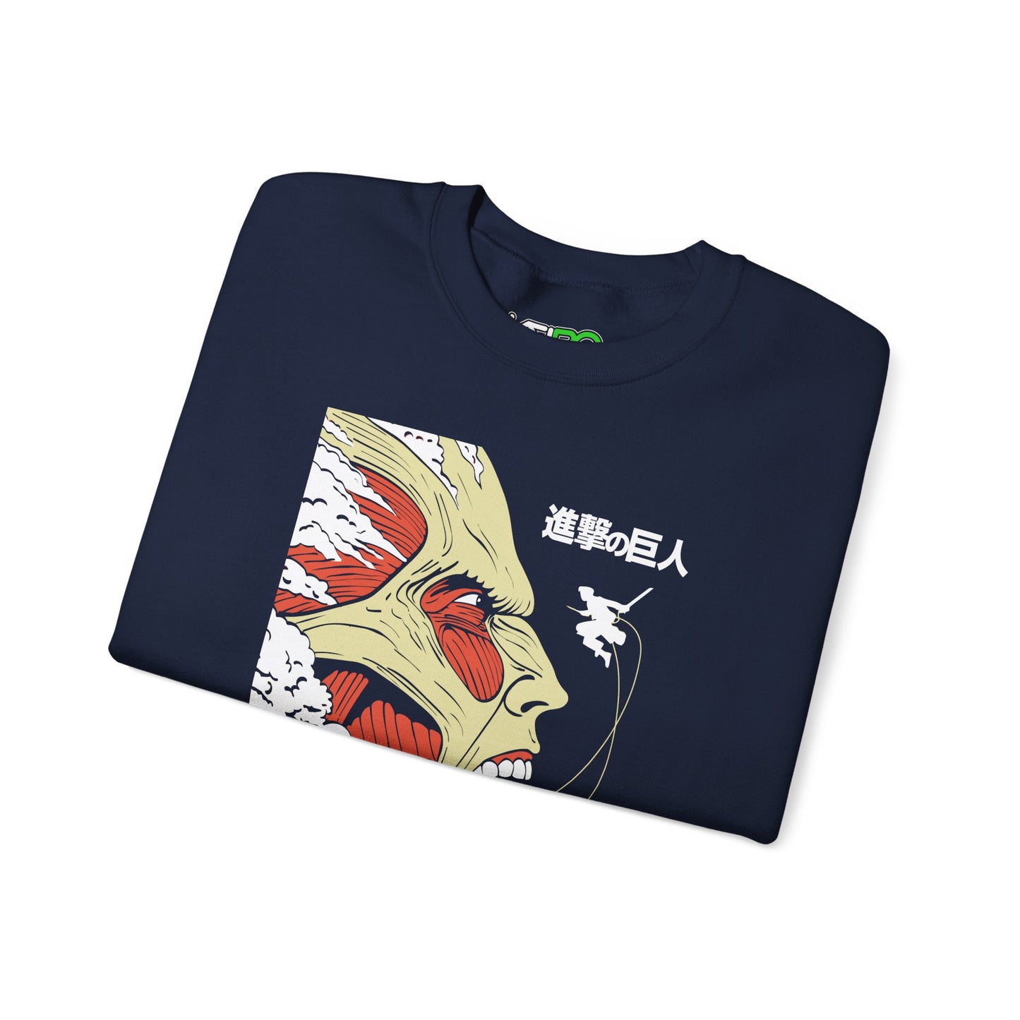 Unisex Heavy Sweatshirt Artistic Unique Face Design