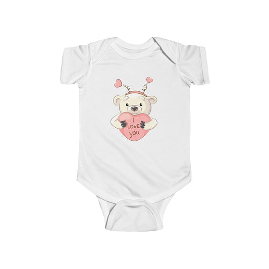 Cute Infant Bodysuit - 'Polar bear' Design - Perfect Baby Shower Gift