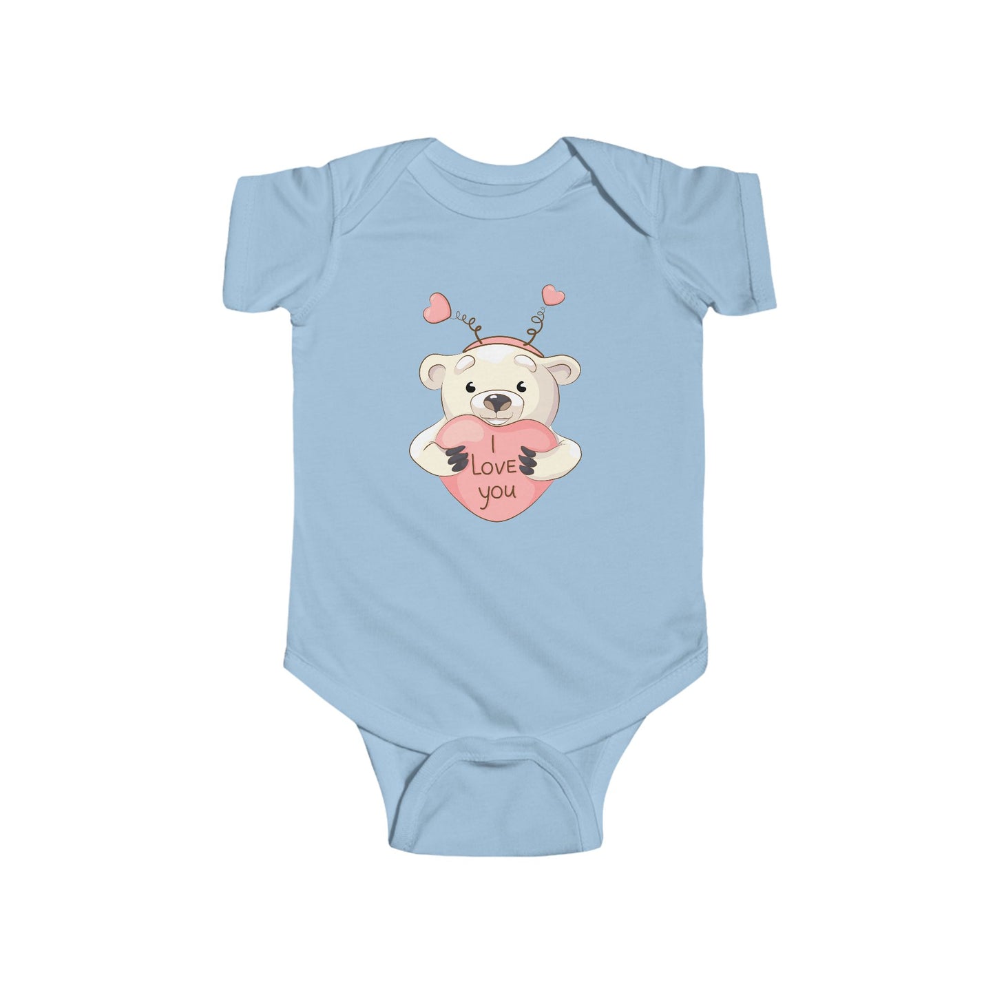 Cute Infant Bodysuit - 'Polar bear' Design - Perfect Baby Shower Gift