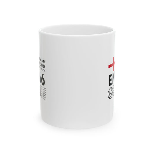 England '66 Retro Graphic Ceramic Mug 11oz